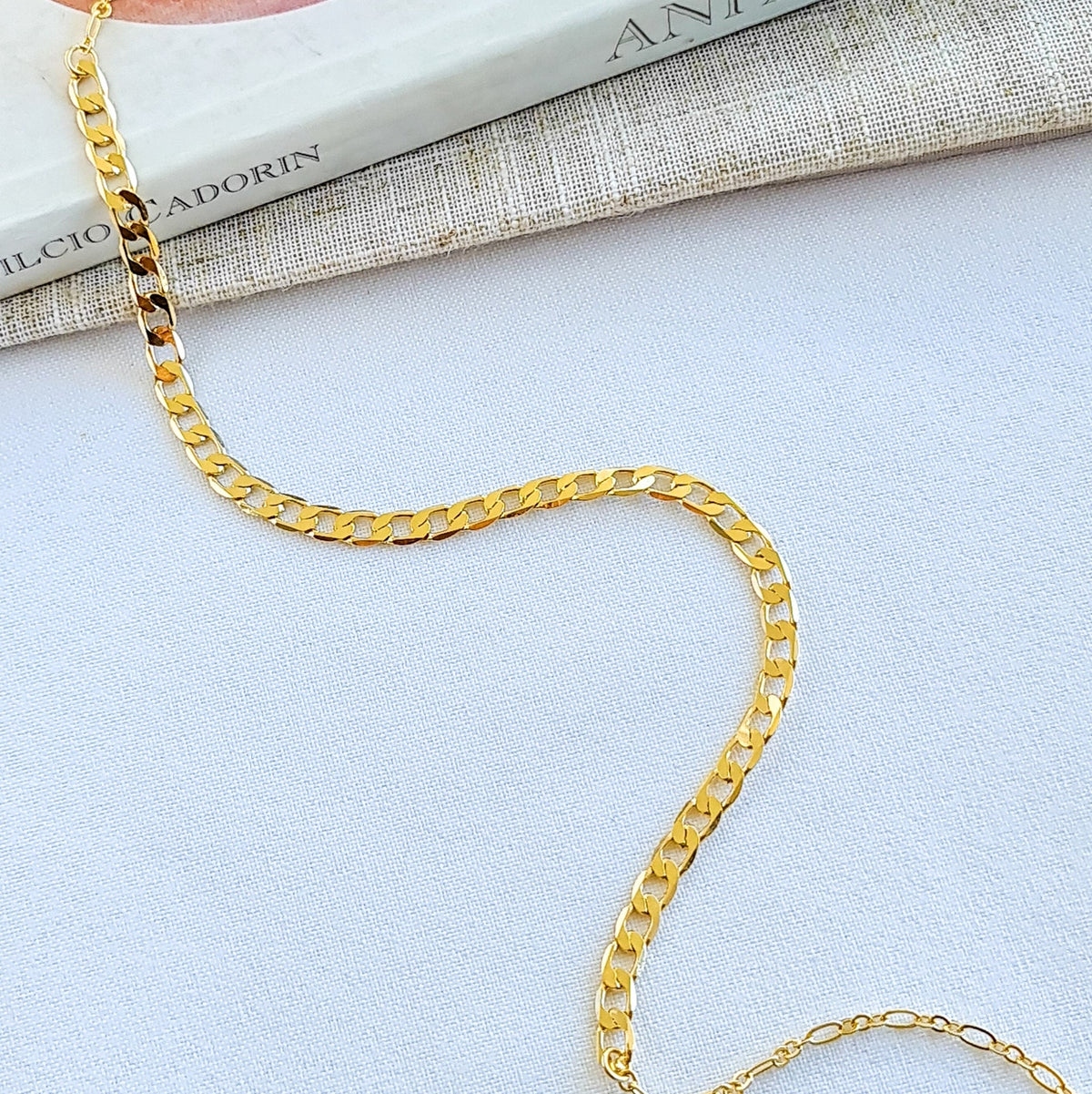 Choker Elos Groumet - Banho de Ouro 18k