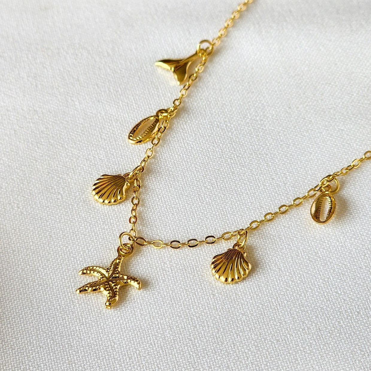 Choker Mix Fundo do Mar - Banho de Ouro 18k