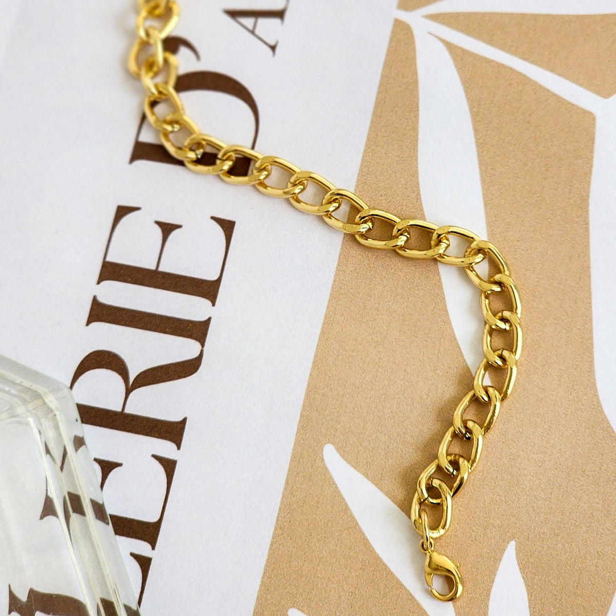 Pulseira Elos Groumet - Banho de Ouro 18k