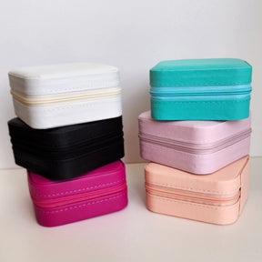 (BRINDE) Porta Joias Compacto para bolsa e viagem