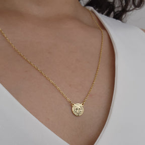 Colar Escapulário São Bento - Banho de Ouro 18k