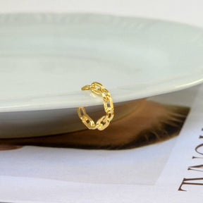 Piercing Fake Elos - Banho de Ouro 18k